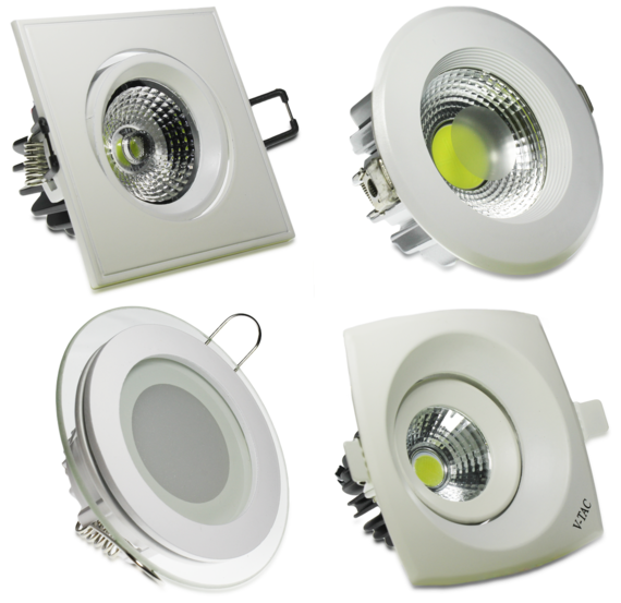 installer spot led
