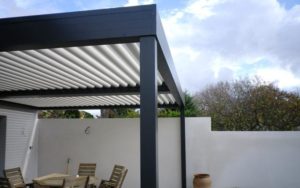 pergola à lames orientables