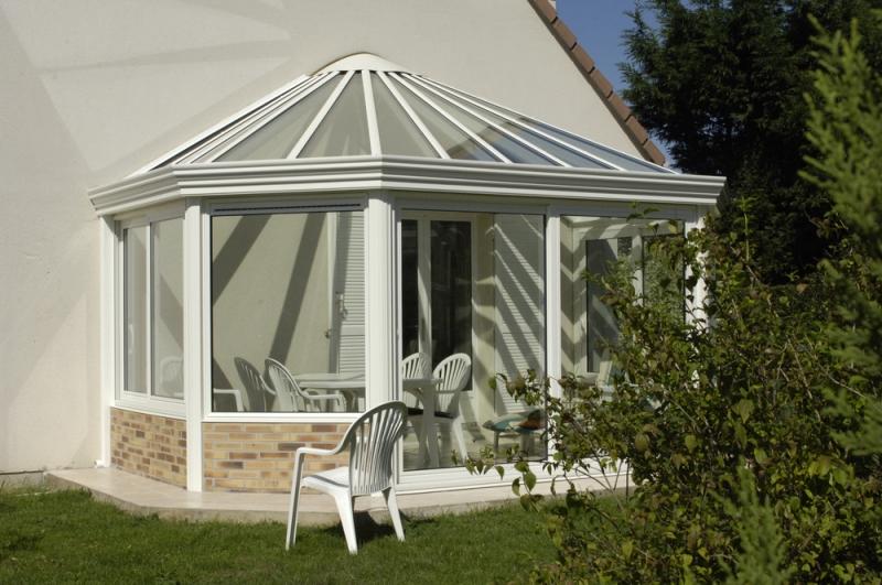 Petite véranda PVC en kit