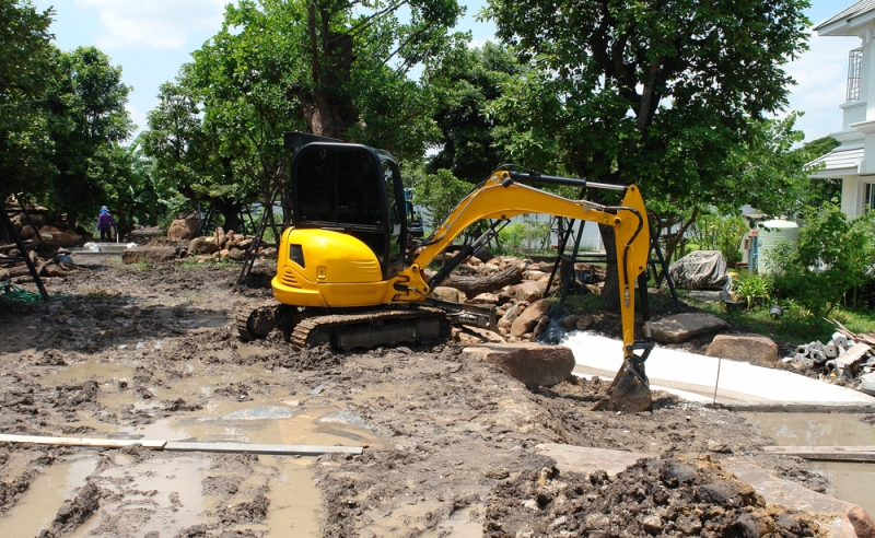 Location d'un mini-excavateur