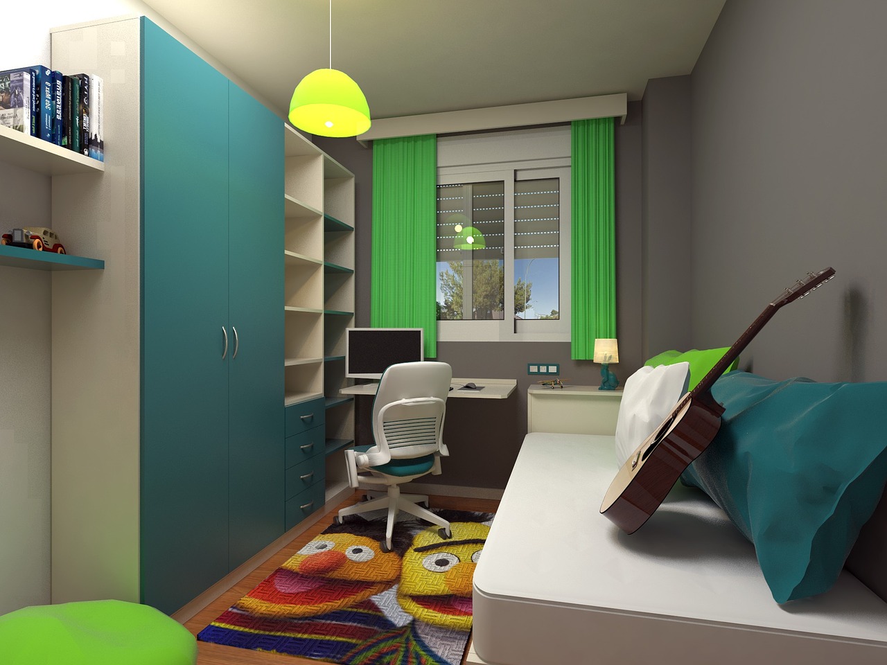 Aménagement studio pour ado