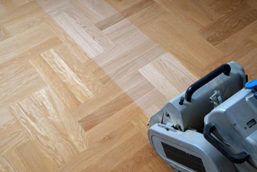 Poncage parquet