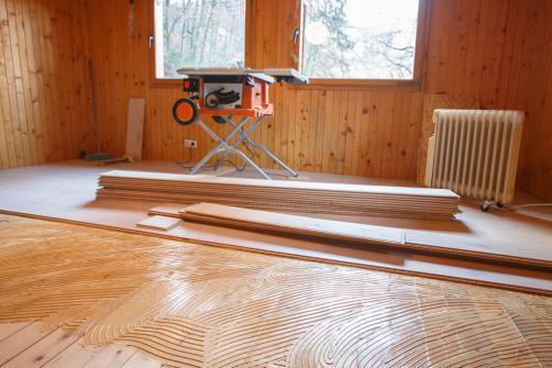 Travaux de renovation parquet