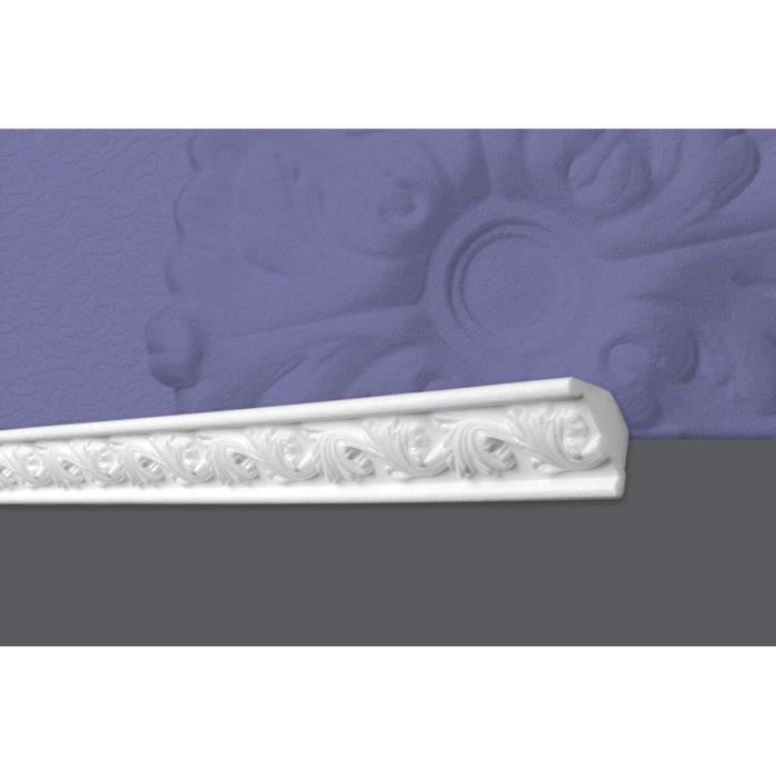 Decosa Moulure G27 (Florentine), 31 x 31 mm, polystyrène, longueur 1x2 m