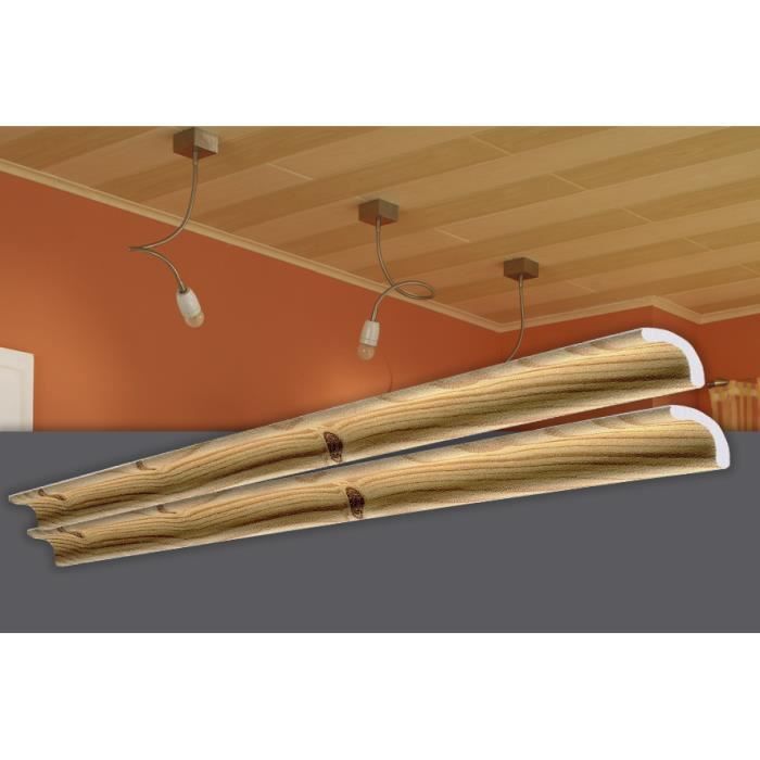 Decosa Moulure, pin, polystyrène, longueur 1 m - CARTON de 84 pièces