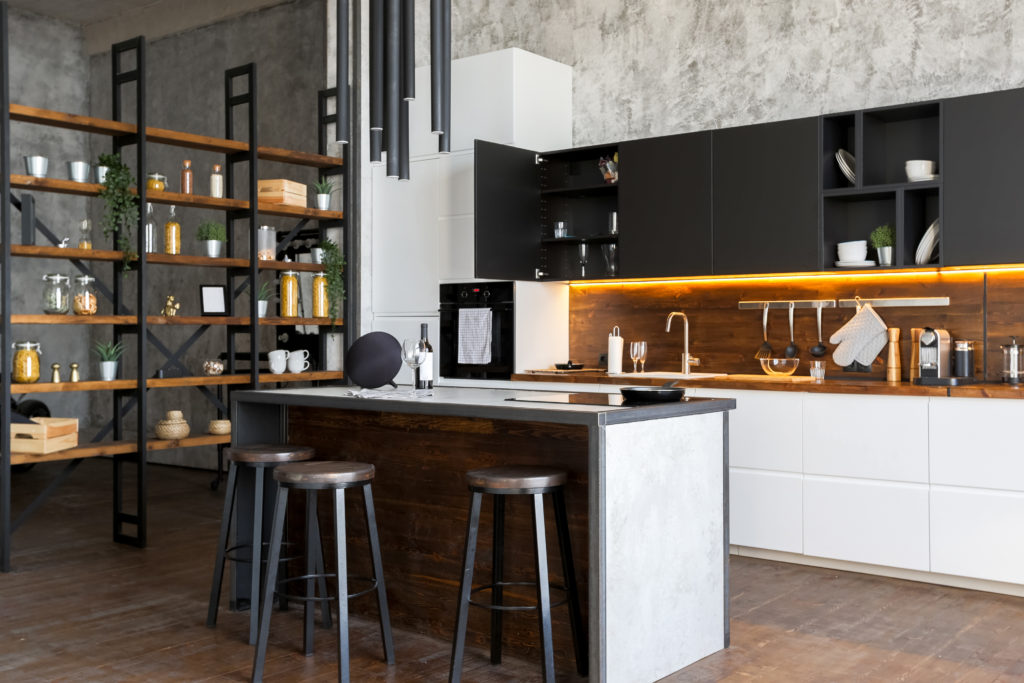 cuisine-spacieuse-loft-industriel