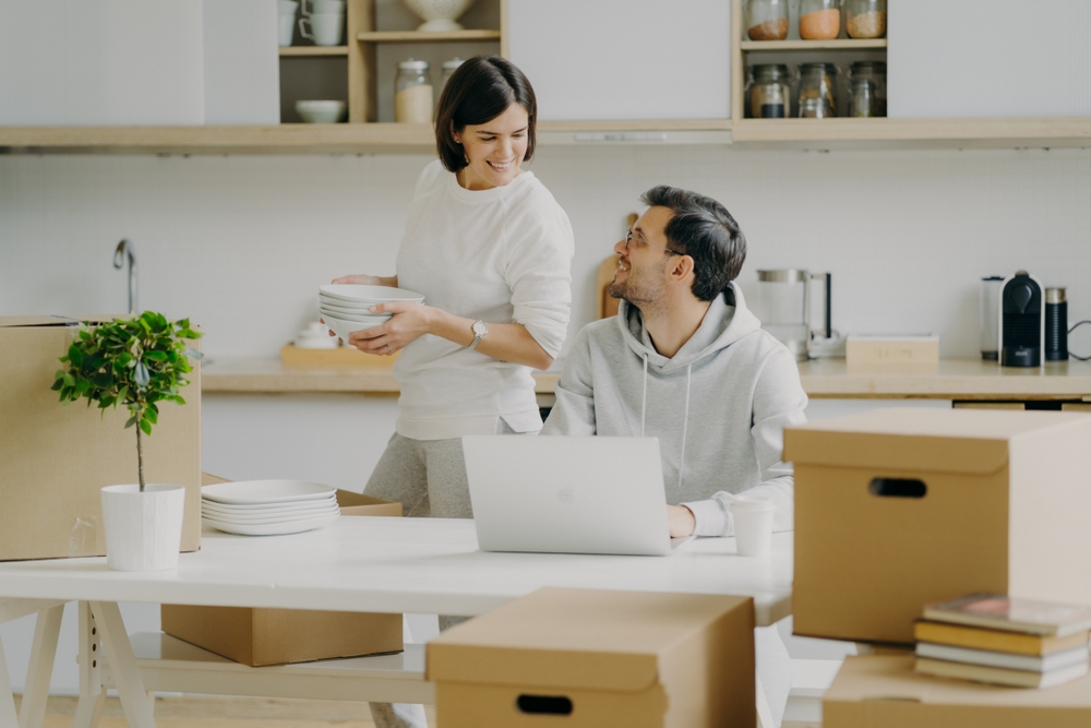 Discussion avant travaux de déménagement