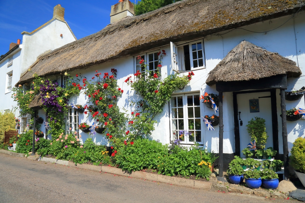 Maison toit en chaume