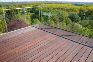 Balcon en bois