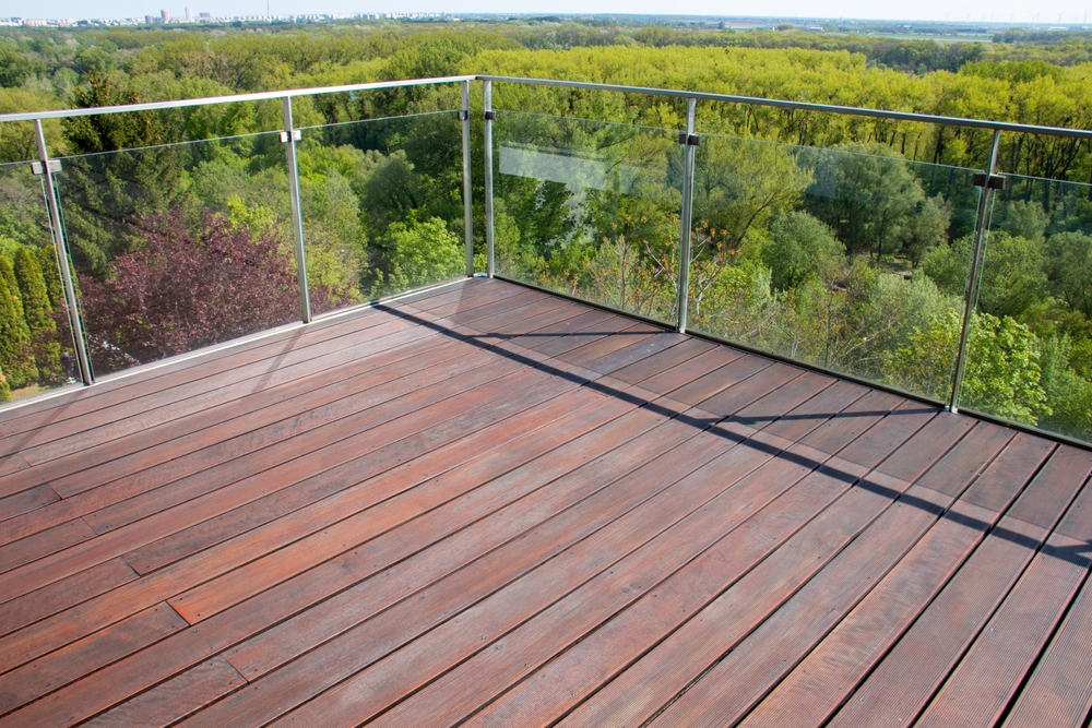 Balcon en bois