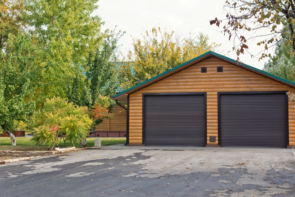 Garage en bois