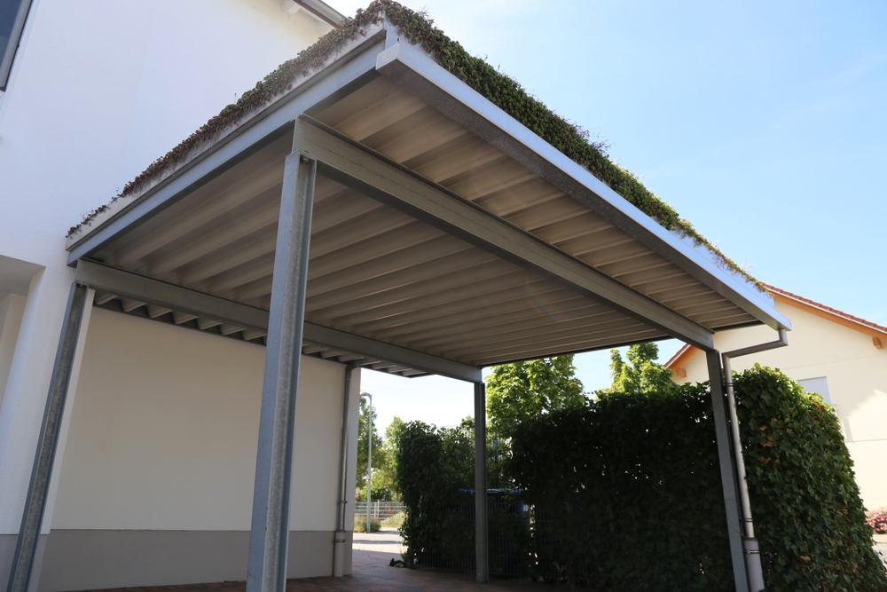 Carport végétal