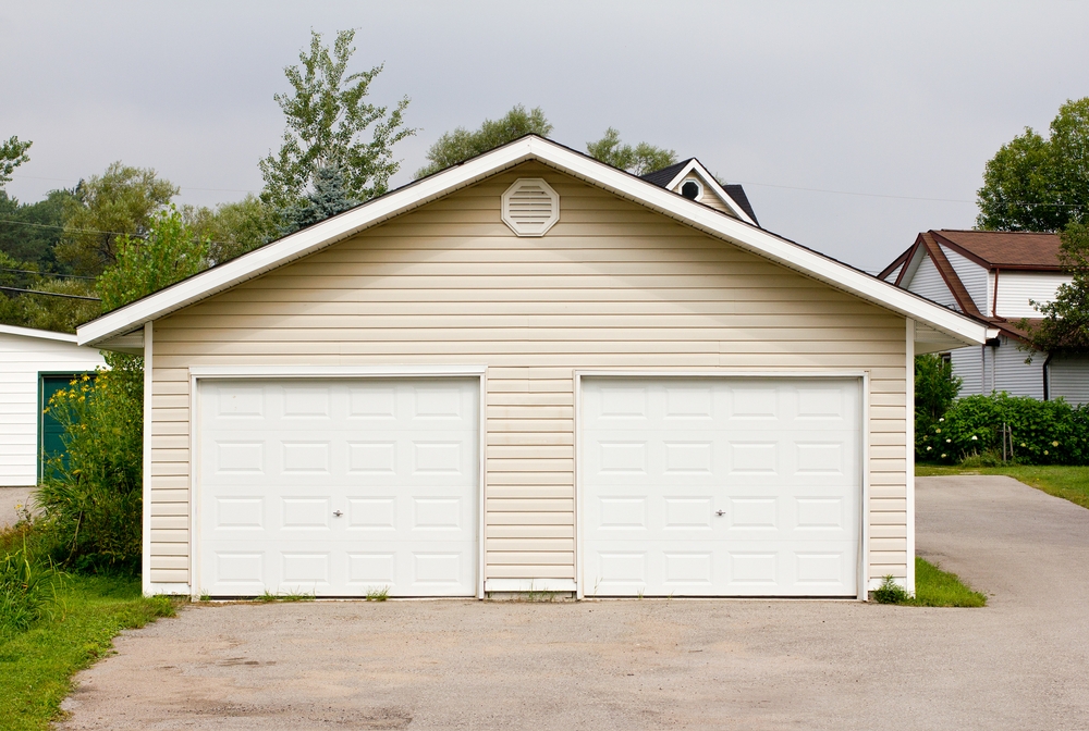 Double garage