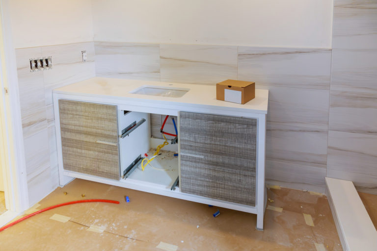 Fabriquer Un Meuble De Salle De Bain En Placo