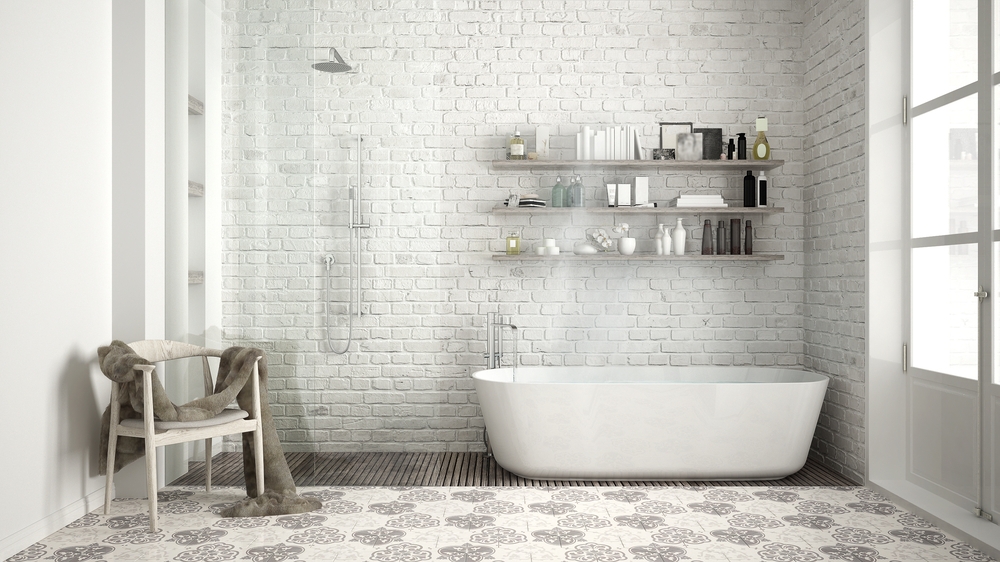 Salle de bain rétro
