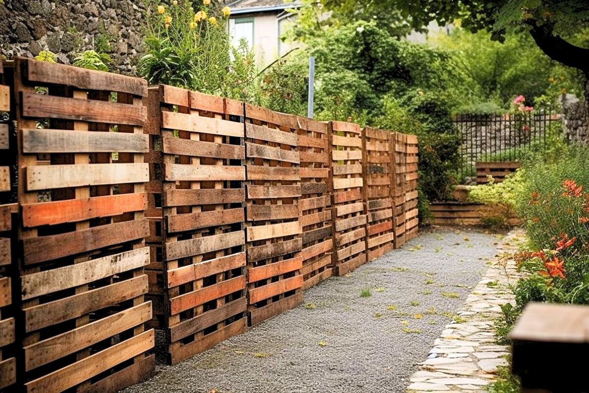 10 idées de clôture en bois originale - monEquerre.fr