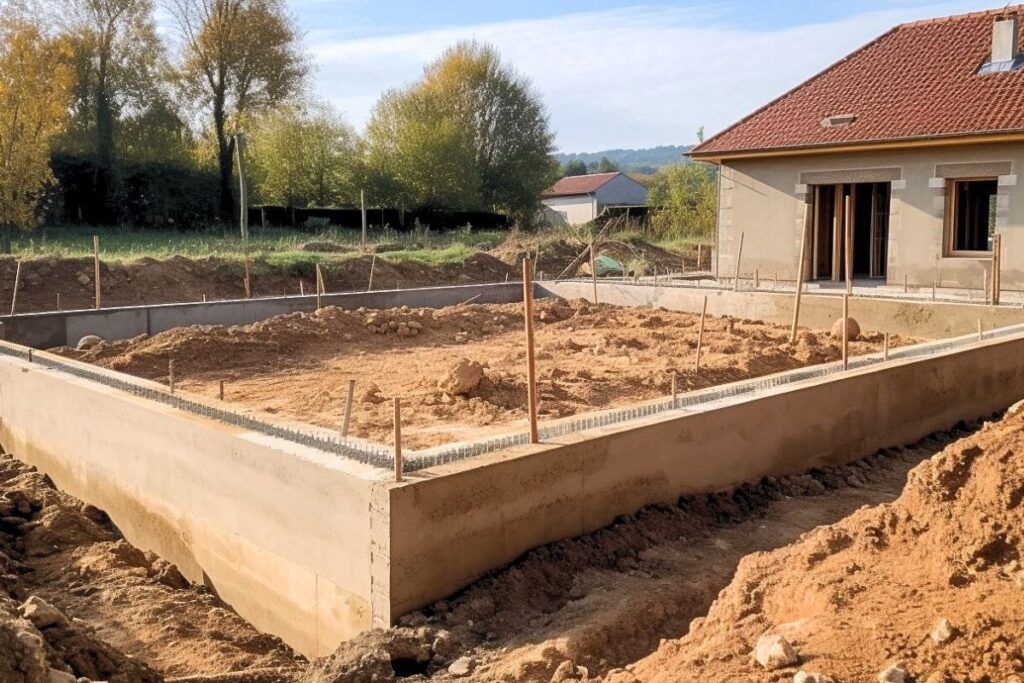 les-fondations-dun-garage