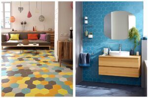 Carrelage hexagonale