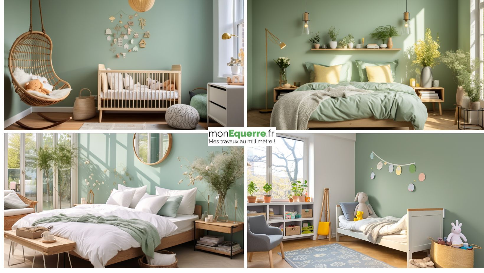 Peinture vert d'eau : 26 photos inspirantes pour l'adopter dans votre