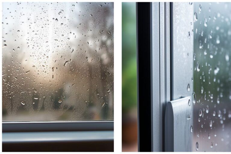 Condensation sur fenêtre double vitrage pourquoi et comment régler le problème ? monEquerre.fr