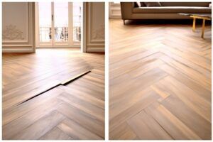 Parquet gondolé