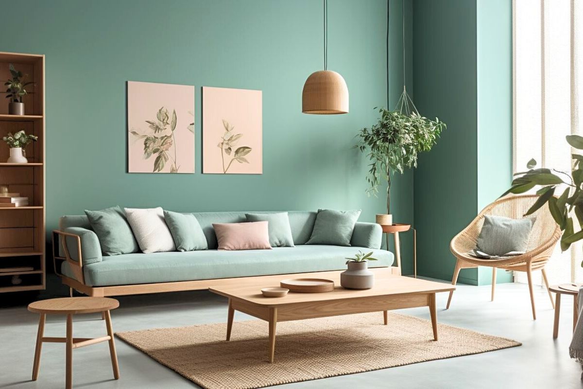 La tendance du vert céladon : idées déco - monEquerre.fr