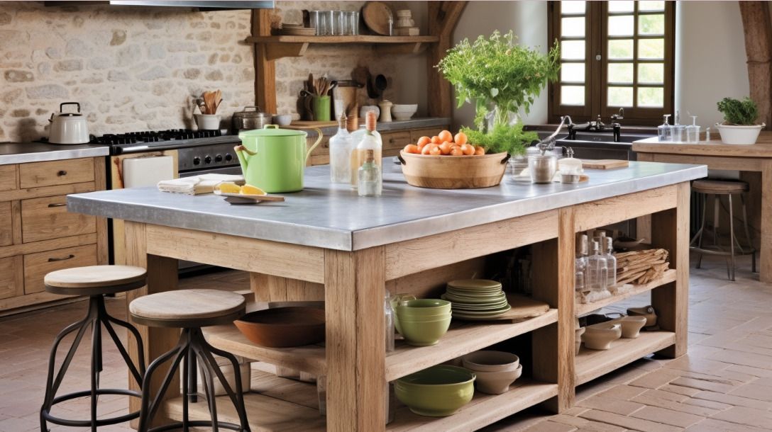 Îlot central de cuisine : votre atout déco pas cher et très utile