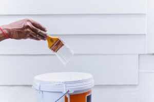 Peinture blanche pour bois extérieur
