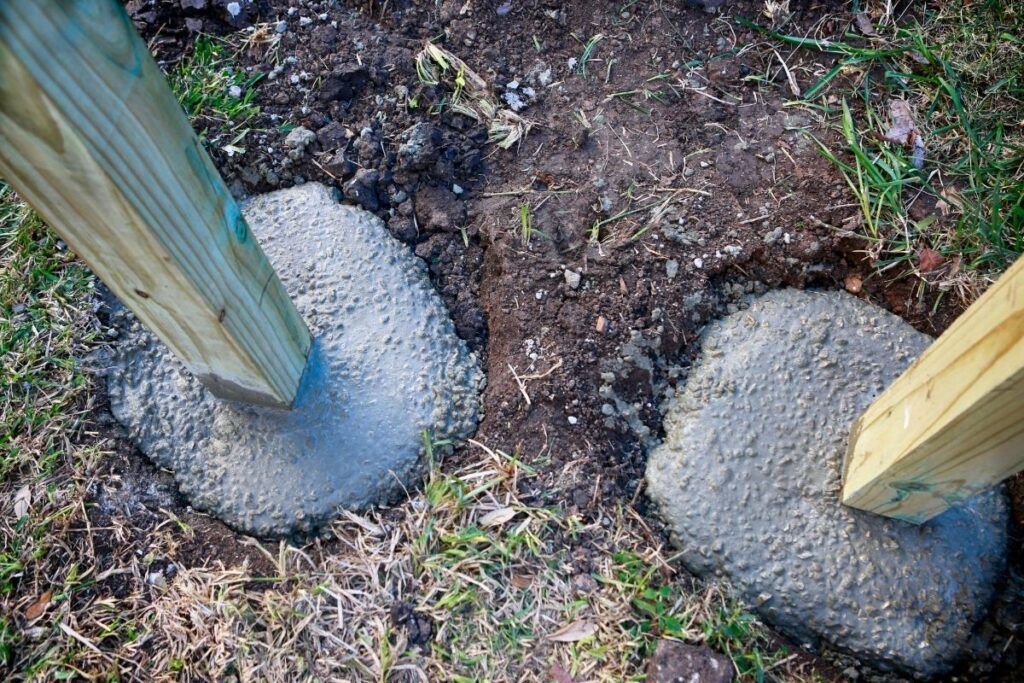 Plot béton pour poteau