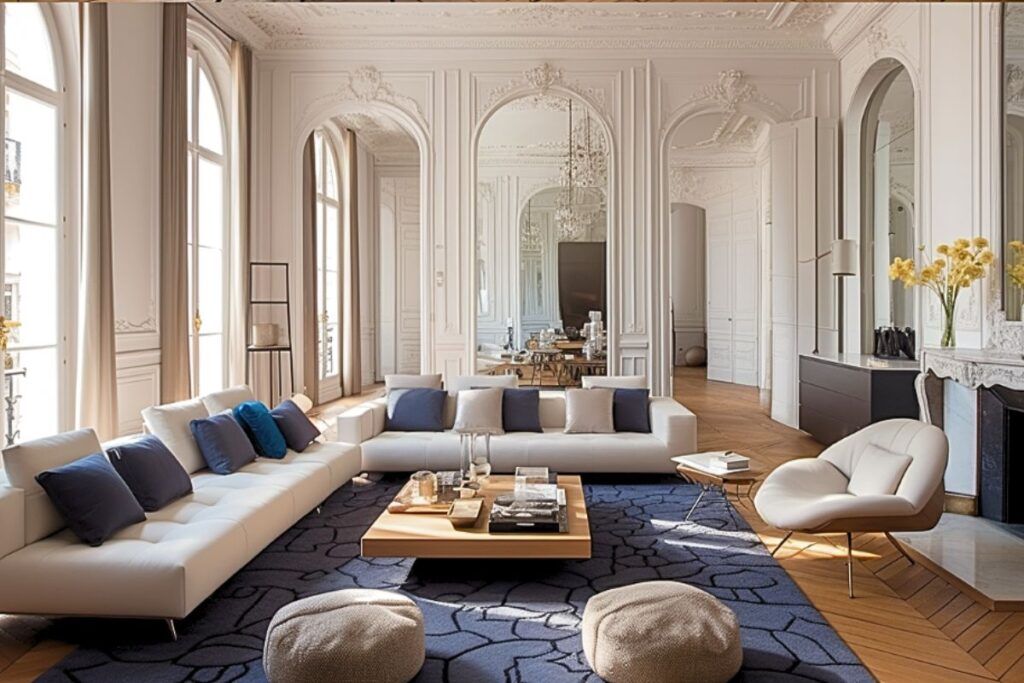 10 idées élégantes pour décorer un salon Haussmannien après une ...