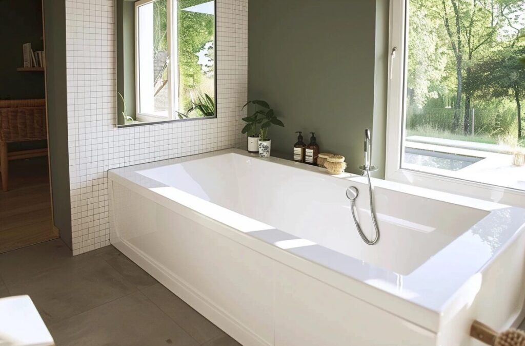 Baignoire rectangulaire