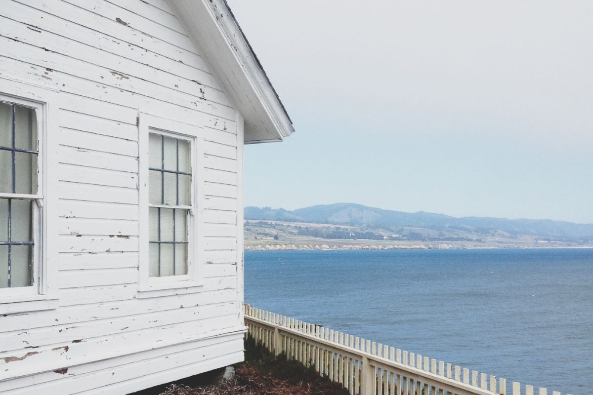 Maison en bord de mer