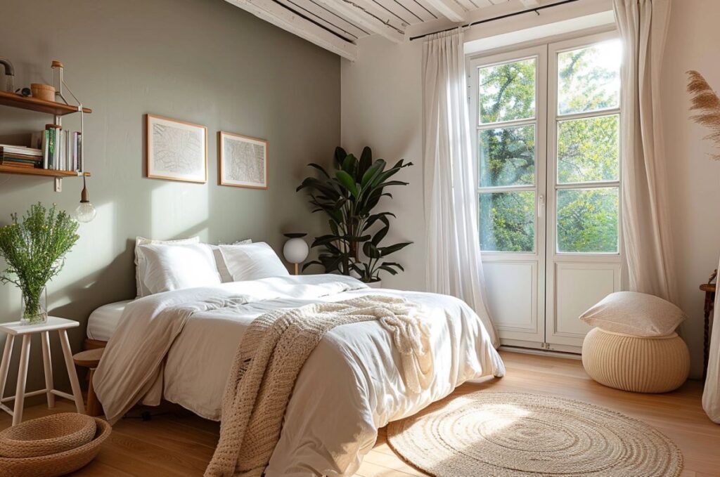 Chambre zen naturel