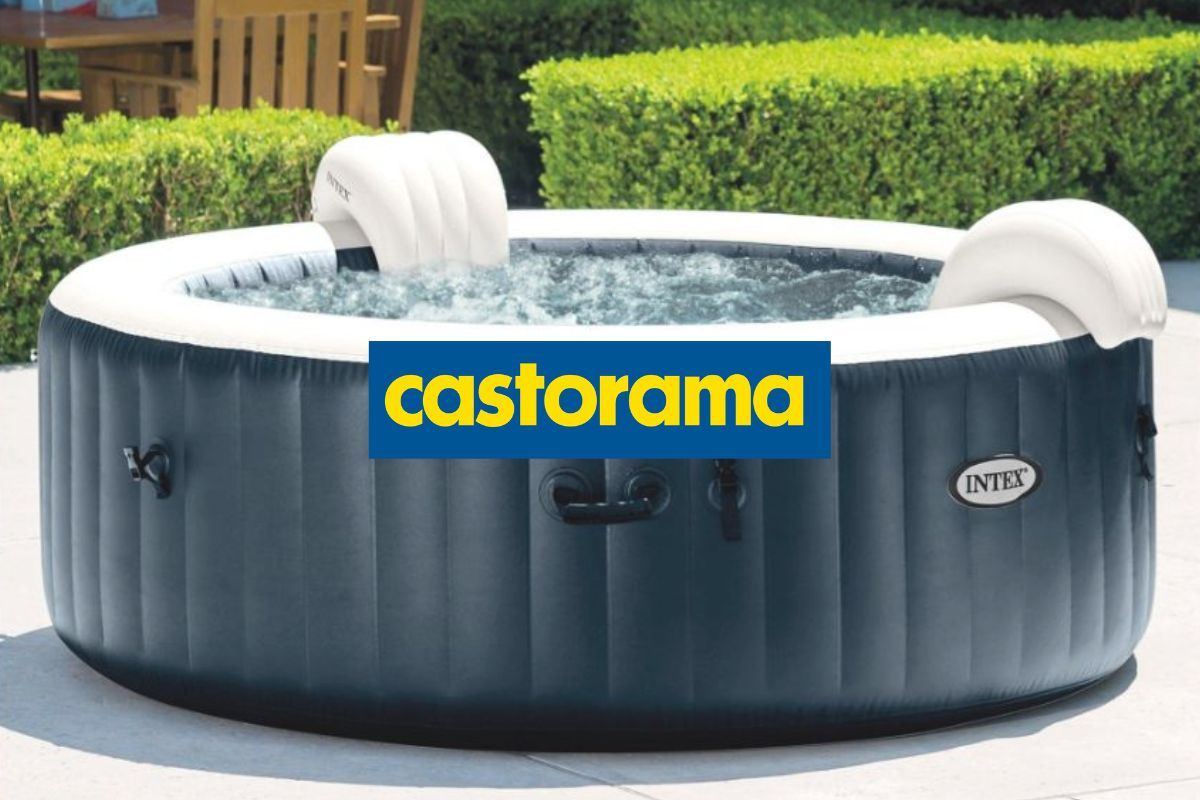 Spa intex de chez Castorama